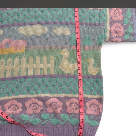 Vintage pastel duck sweater - Picture 8 of 8